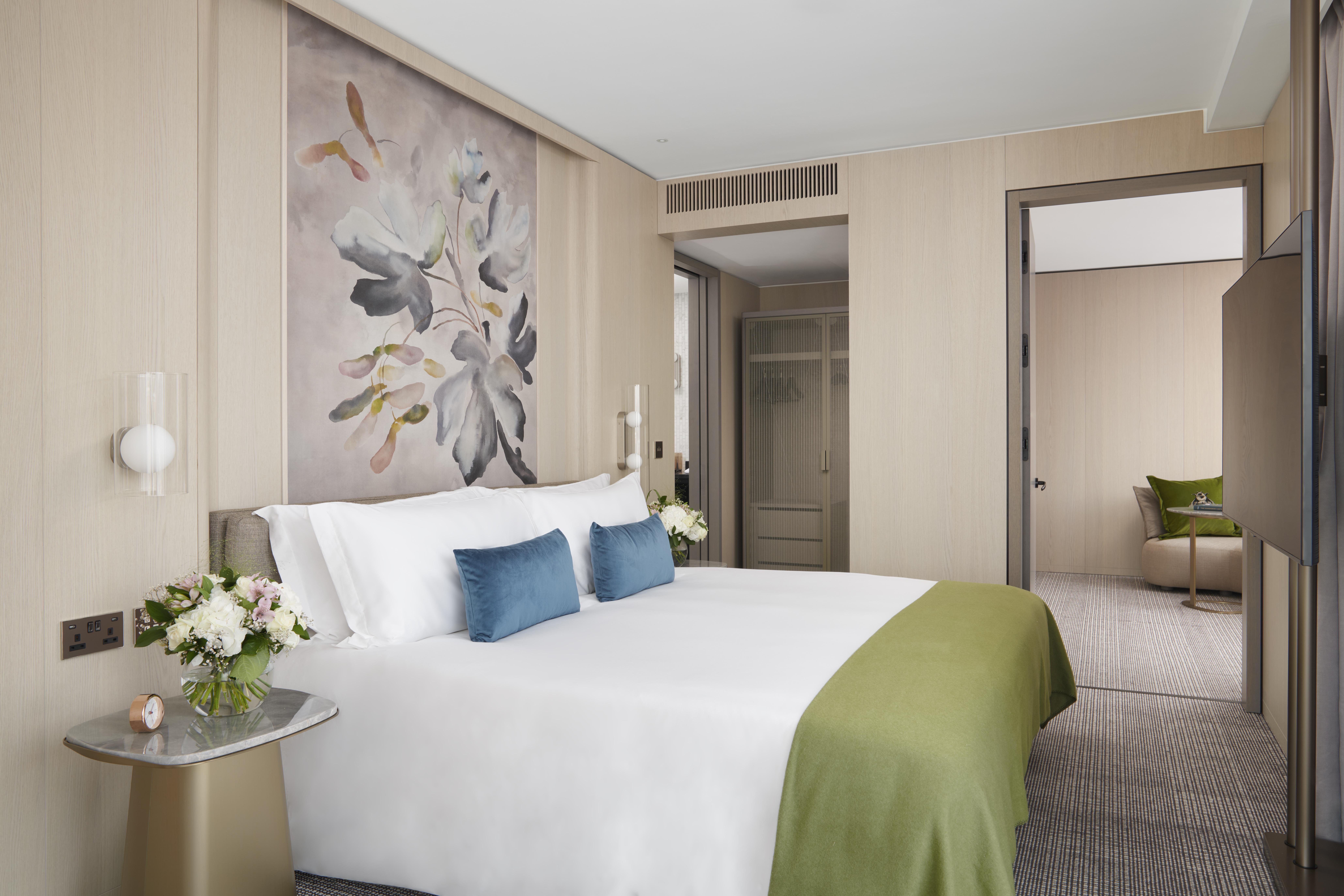 Отель Pan Pacific Лондон Экстерьер фото A bedroom at the hotel
